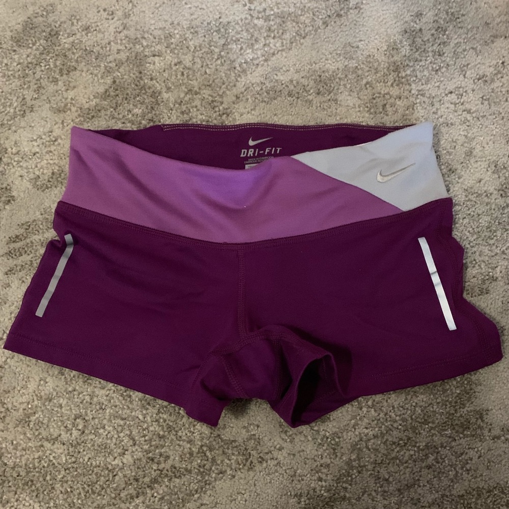 Nike Dri-Fit Purple Running Shorts